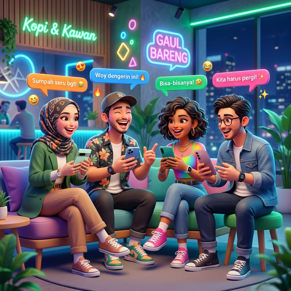 Obrolin 3D Illustration